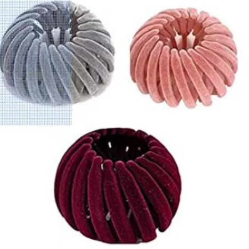 U Shape Hair Clips Flocking Hairpins