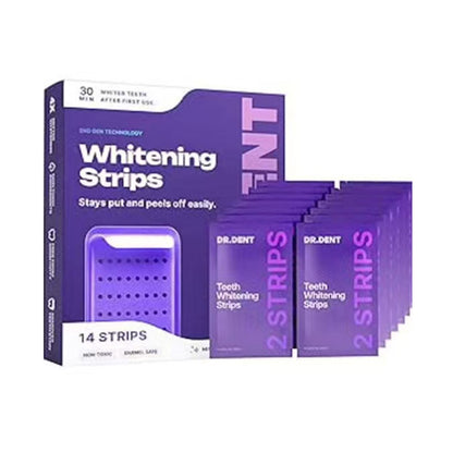 Dental Whitening Strips Enamel Care