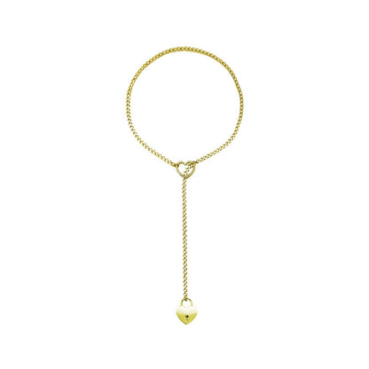 Love Heart Lock Heart-shaped Necklace