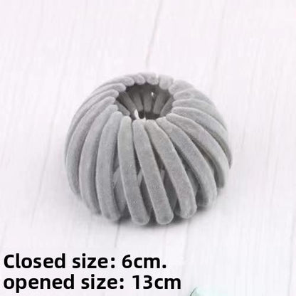 U Shape Hair Clips Flocking Hairpins