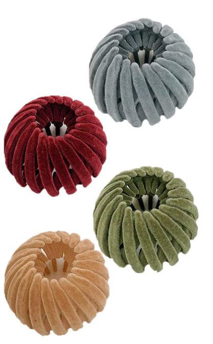 U Shape Hair Clips Flocking Hairpins