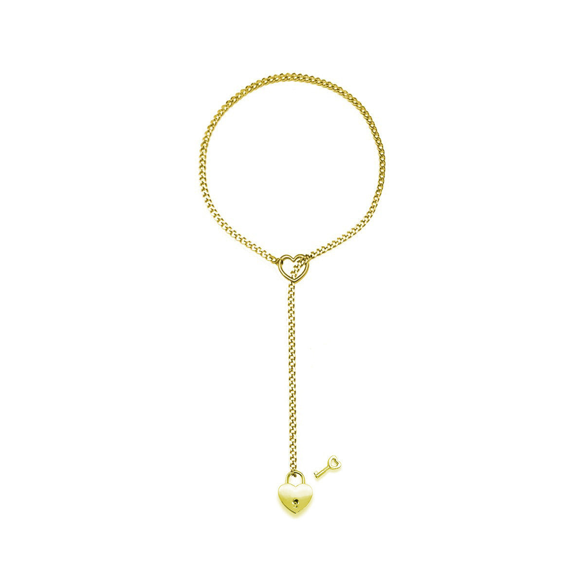 Love Heart Lock Heart-shaped Necklace
