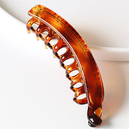 Elegant Vertical Banana Hair Clip