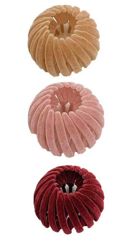 U Shape Hair Clips Flocking Hairpins