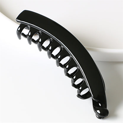 Elegant Vertical Banana Hair Clip