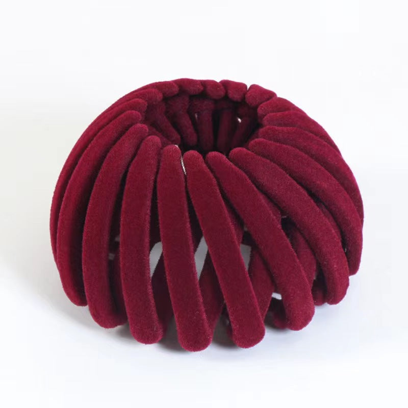 U Shape Hair Clips Flocking Hairpins